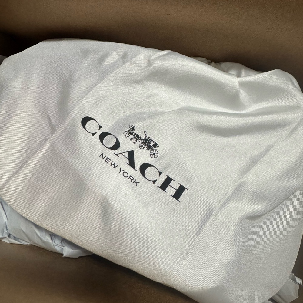 NWT Coach Cherry Print Swinger Bag with Long and Short Shoulder Strap - Picture 2 of 4